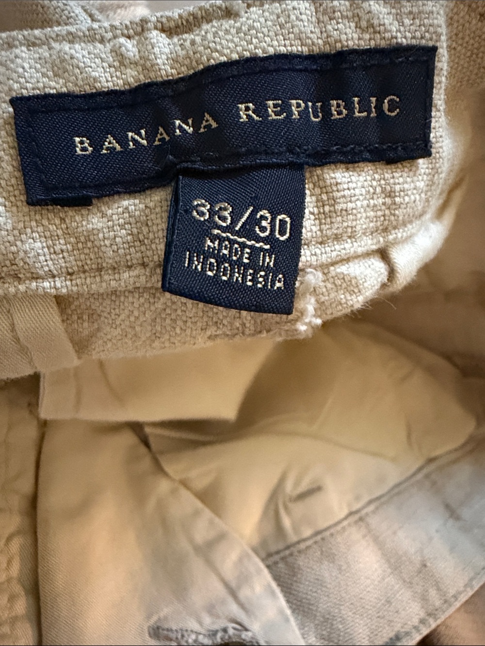 Banana Republic Beige/Tan Men’s Cargo Pants 33x30